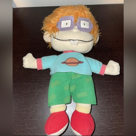 Vintage 2000 Viacom Rugrats Chucky Nanco 8" Plush Chuckie Nickelodeon - Picture 2 of 4
